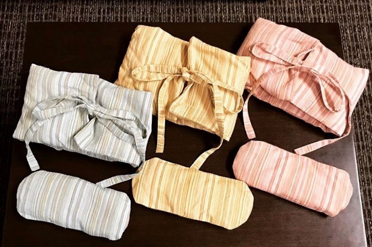 身体を芯まで温めるホットパック